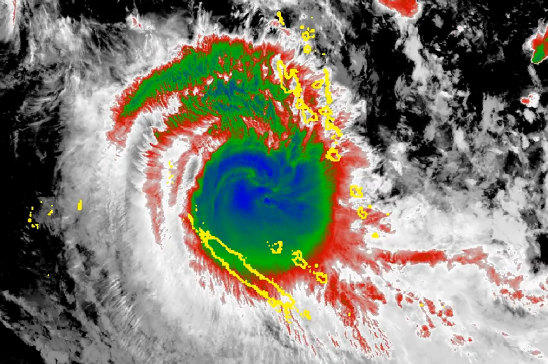 Cyclone Donna. Image: MetService