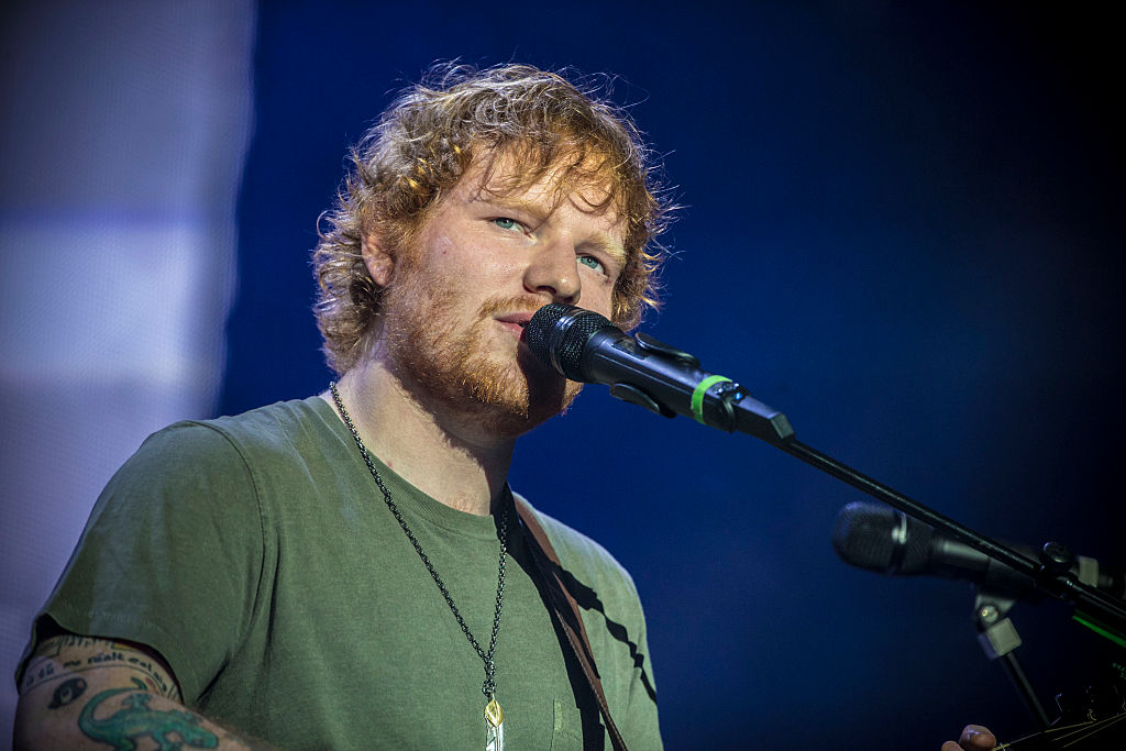 Ed Sheeran. Photo Getty