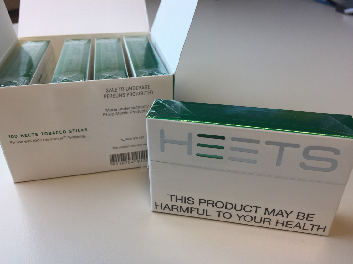 This image supplied by Imperial Tobacco shows a carton of Heets which was ordered from a New...