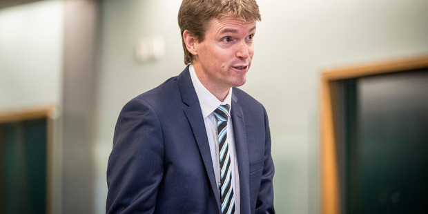 Colin Craig appeared in the High Court in Auckland. Photo: Michael Craig