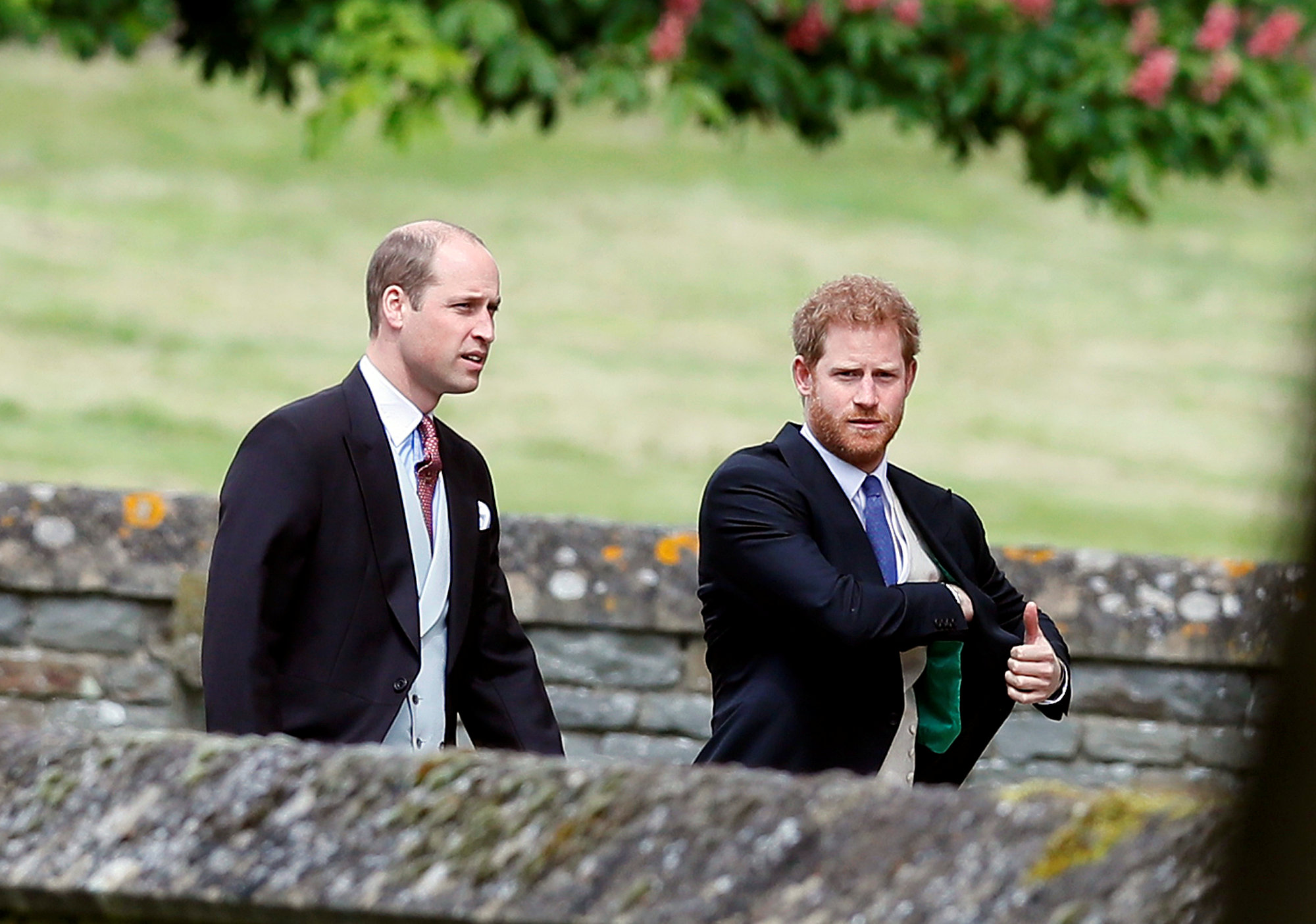 Britain's Prince Harry and Prince William are attending the wedding of Pippa Middleton. Photo:...