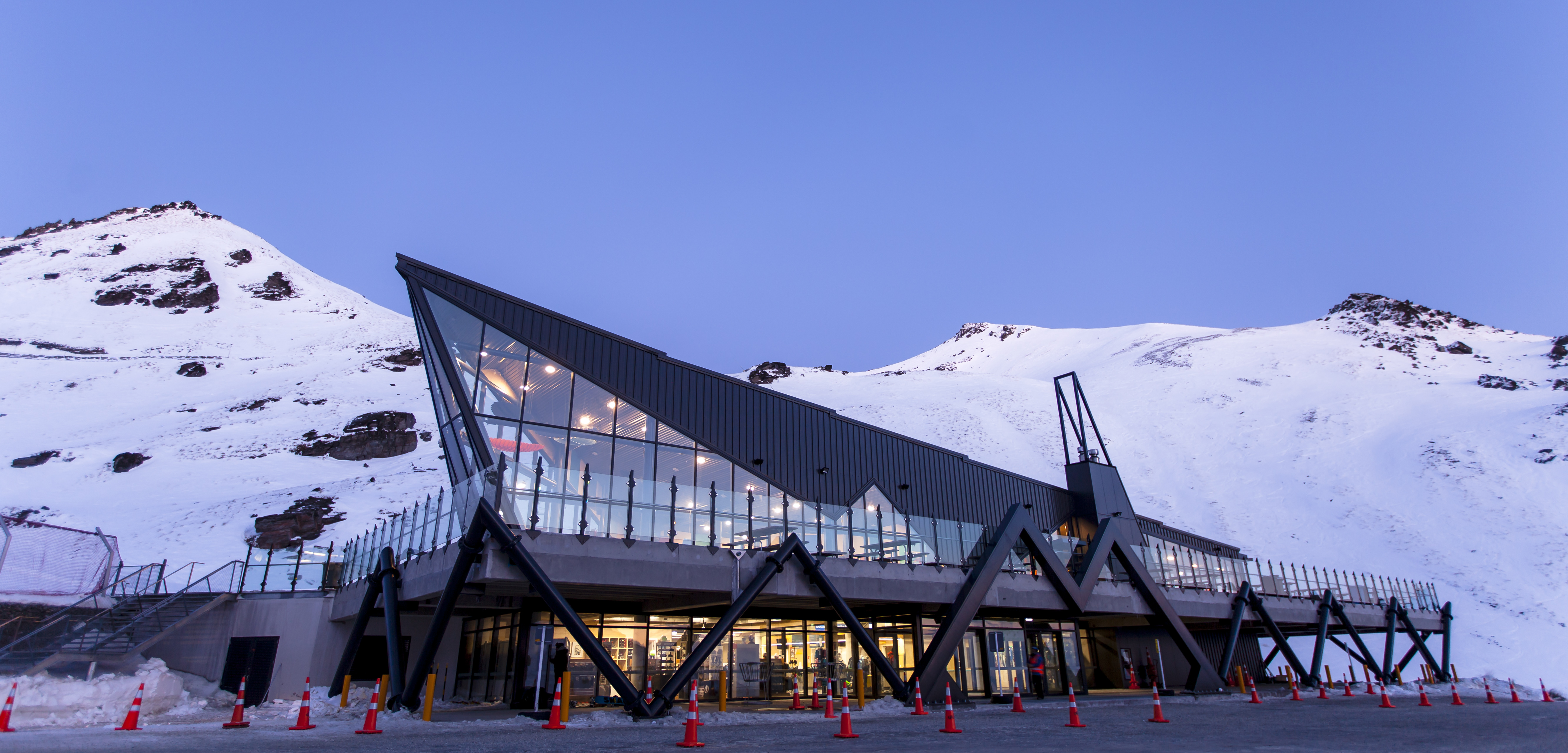 The Remarkables skifield’s $21million base building was last night named the New Zealand...