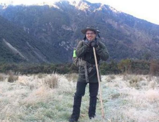 Hans Christian Tornmarck went hunting on May 12. Photo: NZ Police 