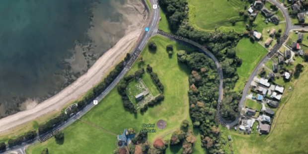 Historical human remains have been found on Tamaki Drive. Image: NZ Herald