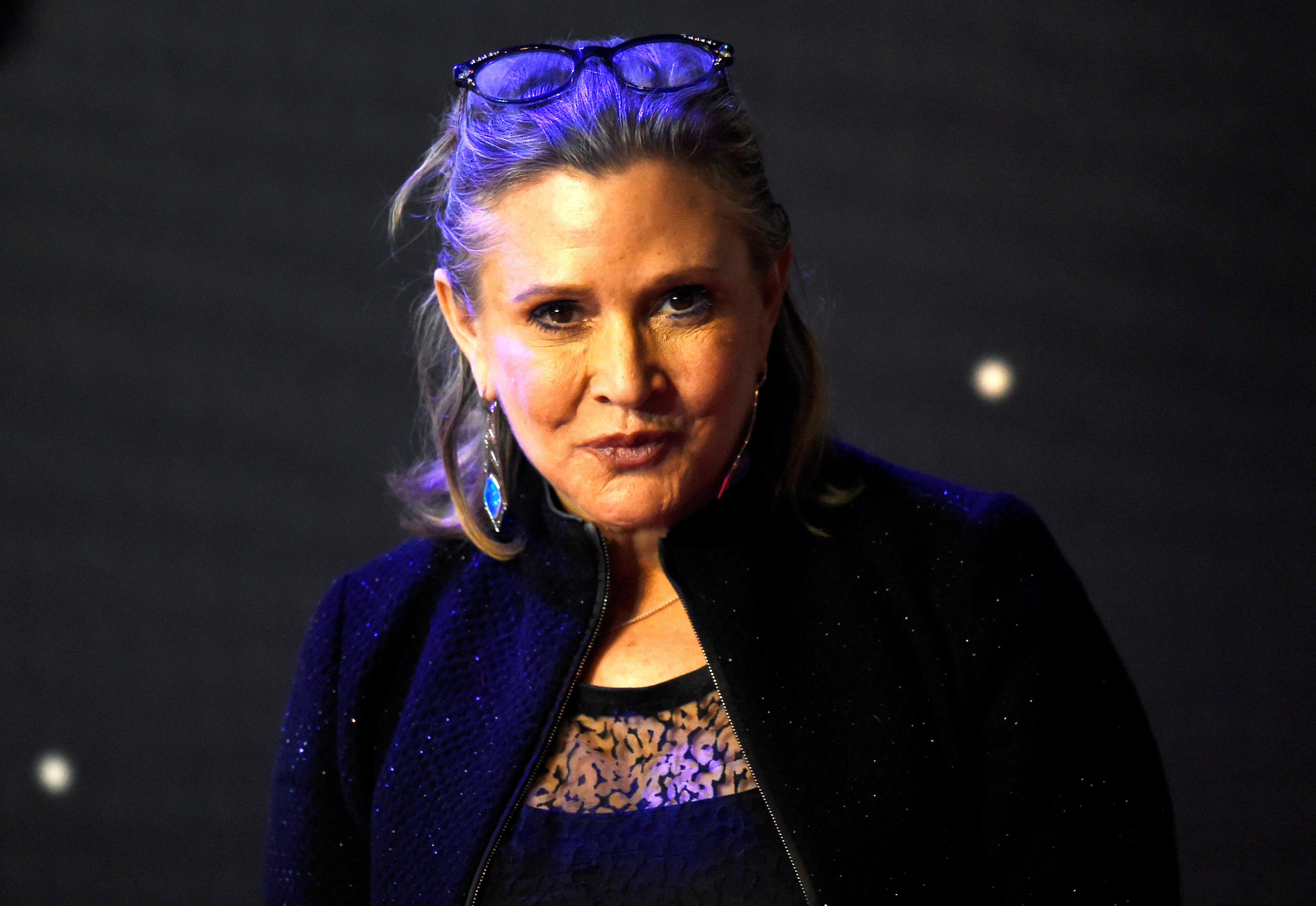 Actor Carrie Fisher. Photo: Reuters