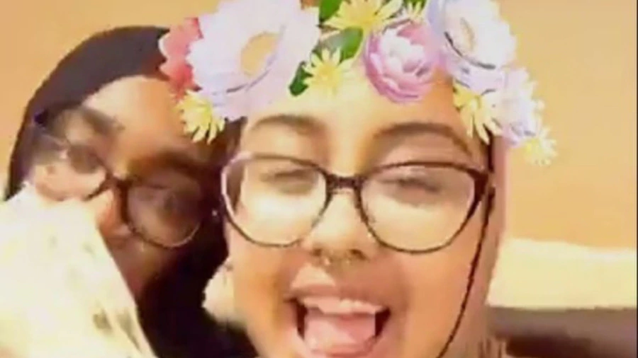 Relatives identified the slain teen as Nabra Hassanen (17, right). Photo: All Dulles Area Muslim...