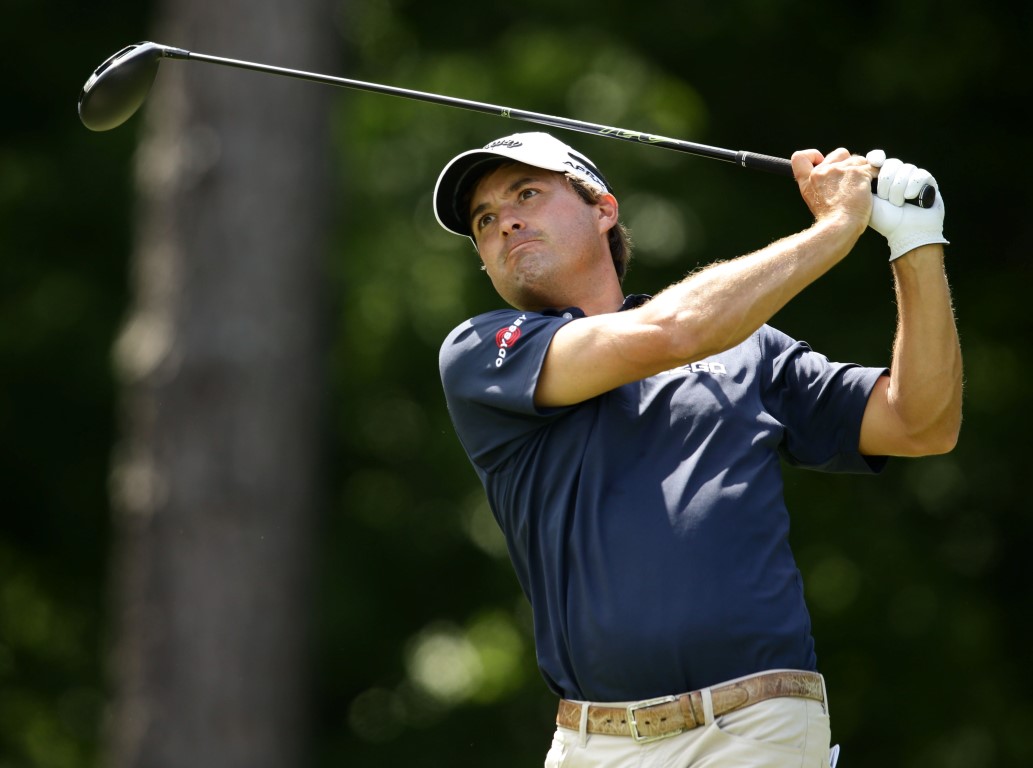 Kevin Kisner tees off on the fifth hole. Photo: Rob Schumacher-USA TODAY Sports