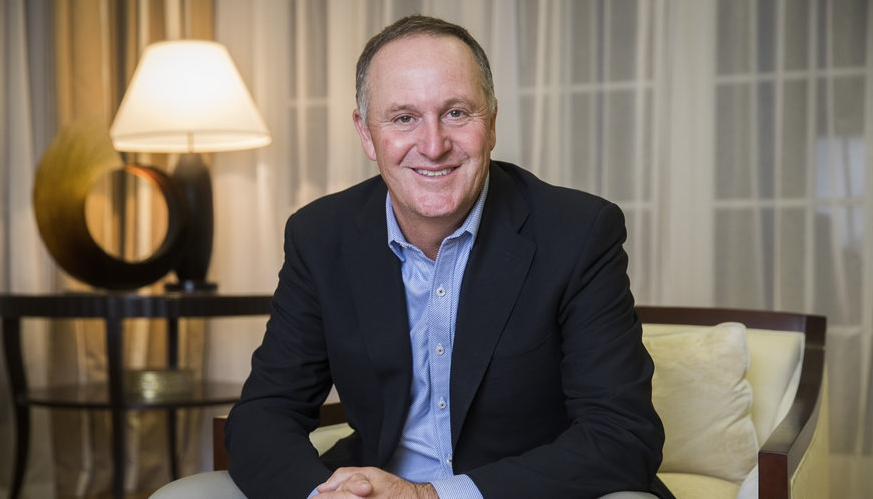 Former Prime Minister John Key. Photo: via NZ Herald/Greg Bowker