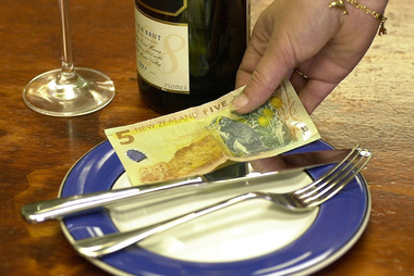 Paula Bennet encourages tipping in NZ. Photo: NZ Herald