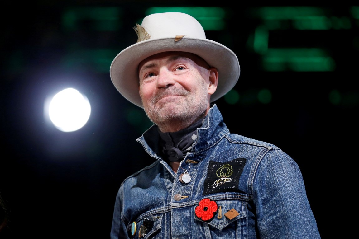 Tragically Hip singer Gord Downie. Photo Reuters 
