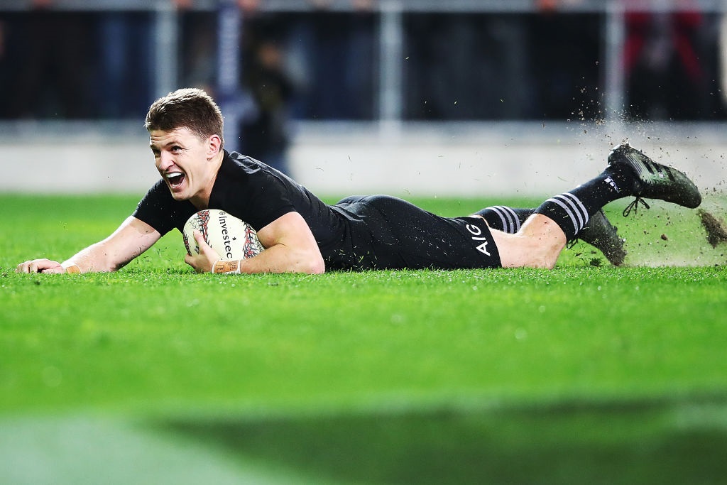 Beauden Barrett was one of four New Zealanders nominated for either men's or women's player of...