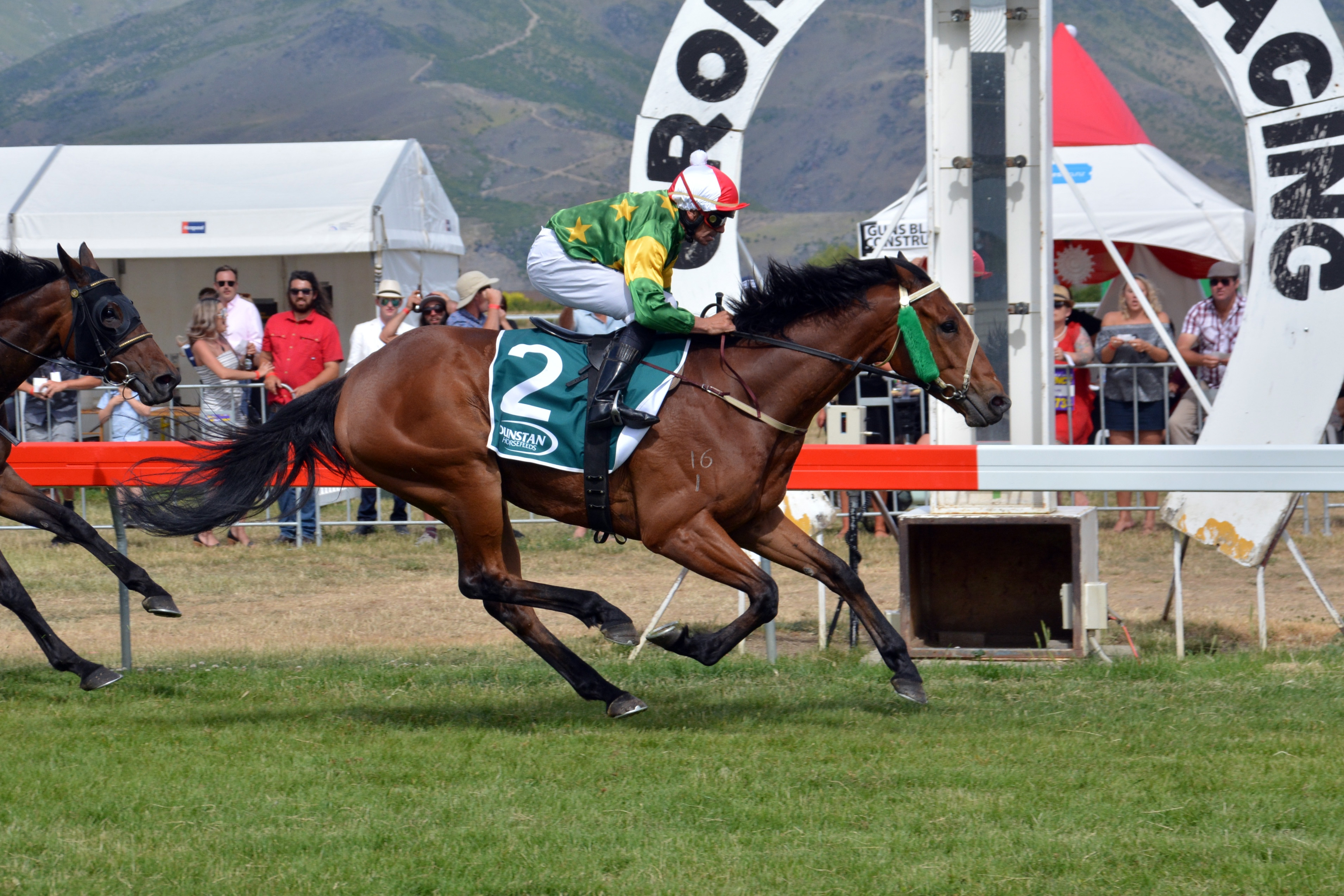 Patrick Erin signals he is on track for a Wellington Cup berth by beating Flytime at Cromwell...