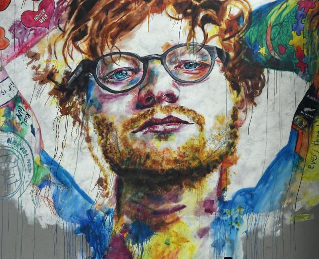 Image result for ed sheeran mural