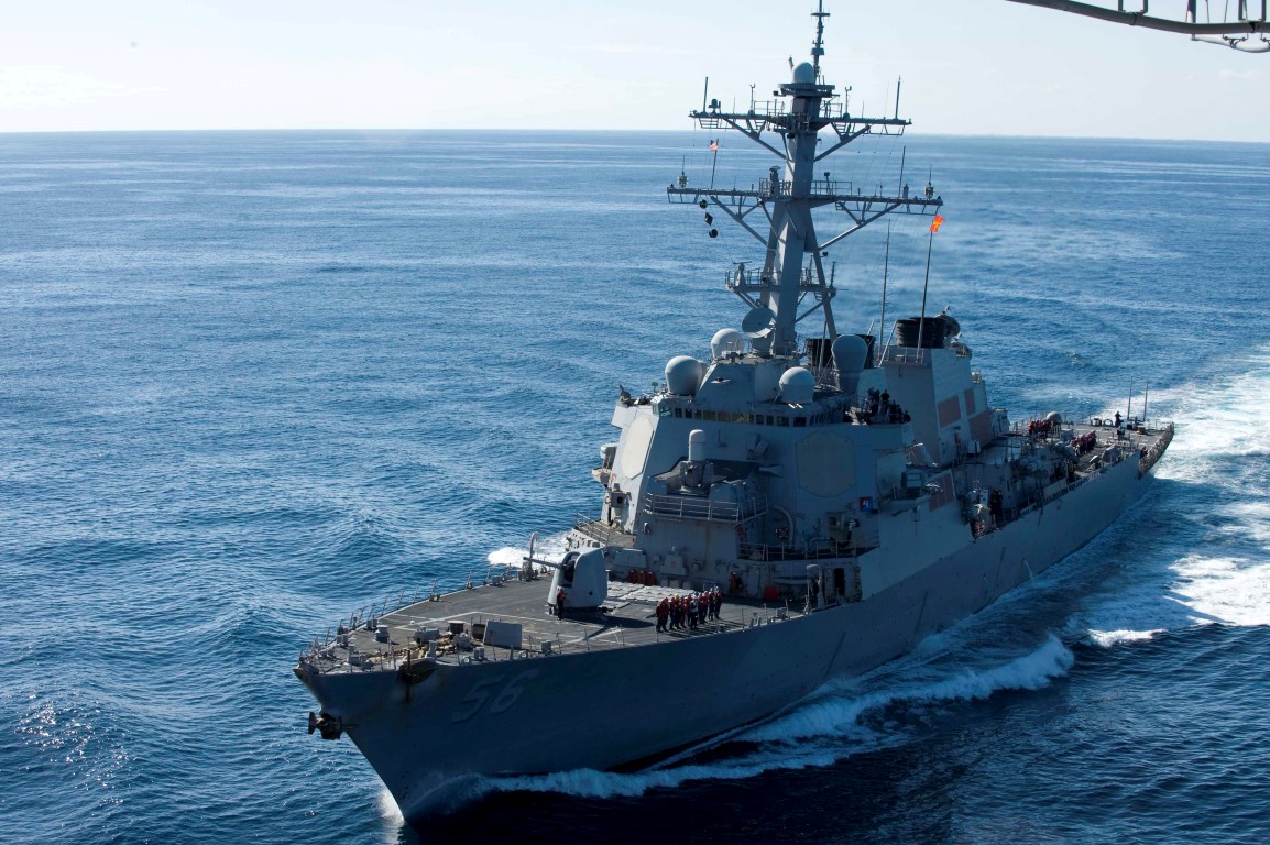 USS John S. McCain. Photo: Reuters