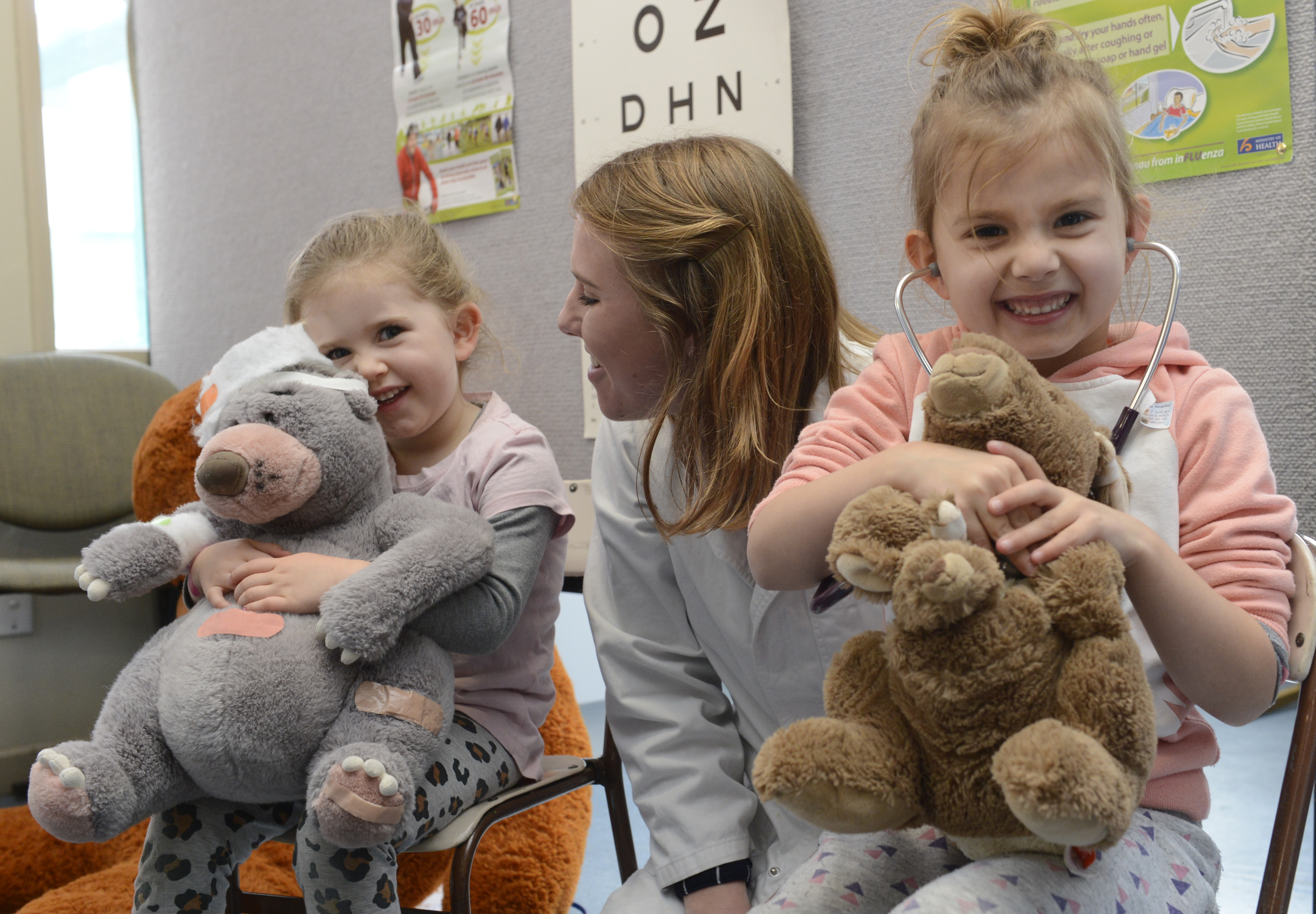 send teddy bear to hospital
