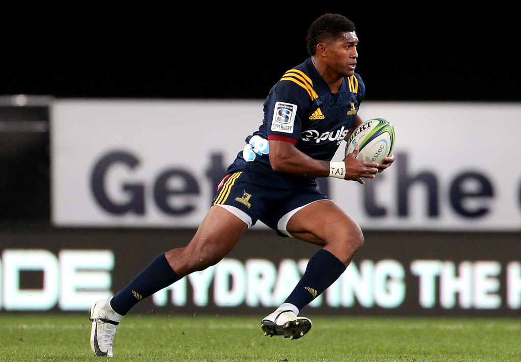 Winger Waisake Naholo is scheduled to play his 50th match for the Highlanders against the Chiefs...