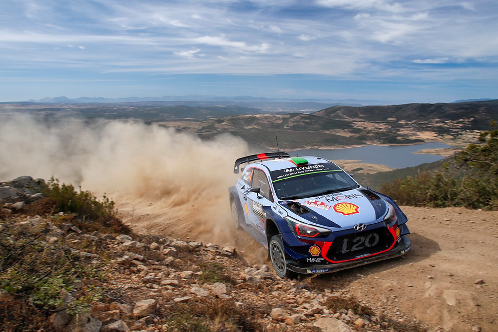 New Zealand rally driver Hayden Paddon and