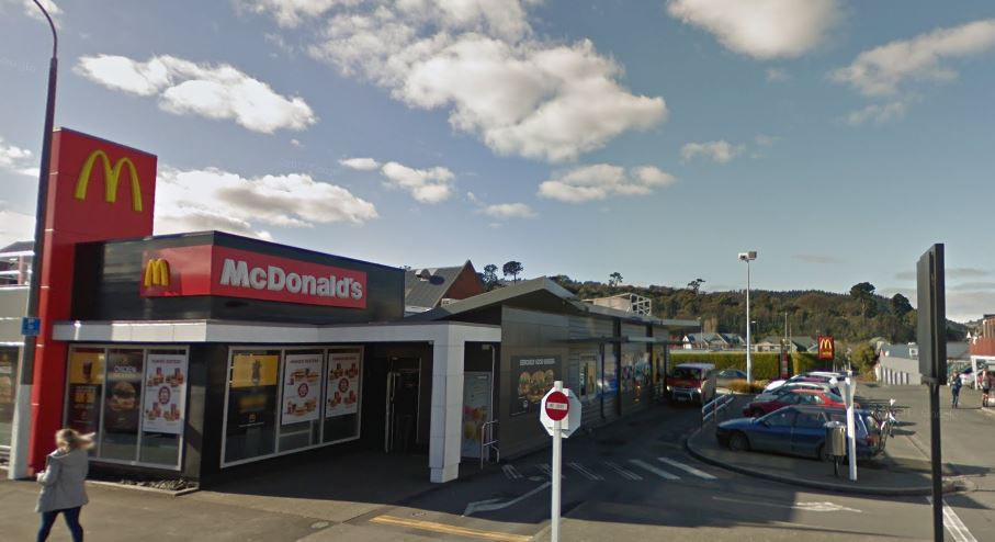 North Dunedin McDonald's. Photo: Google Maps