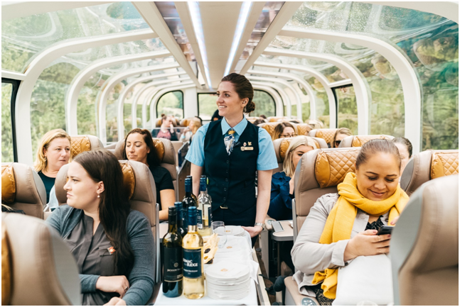 Rocky Mountaineer - Gold Leaf