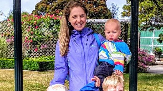 Emily Campbell holding her son Zephaniah. Photo: NZME/Supplied