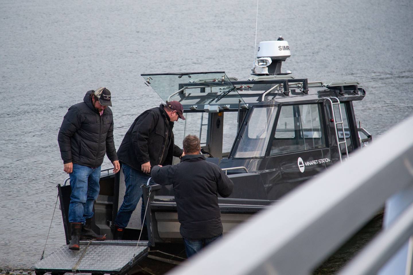 Day three of the search for helicopter pilot Matthew Wallis. Photo: NZME