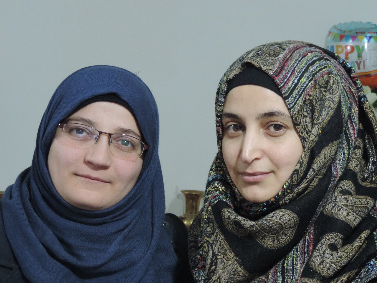 Waad Alsaid (left) and Manahel Haroura. Photo: Supplied