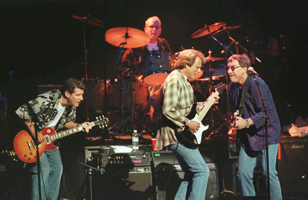 The Eagles in concert in London in 1998. Photo: Reuters