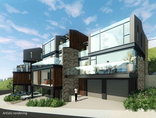 An artist's rendering of a duplex property. Image: Supplied
