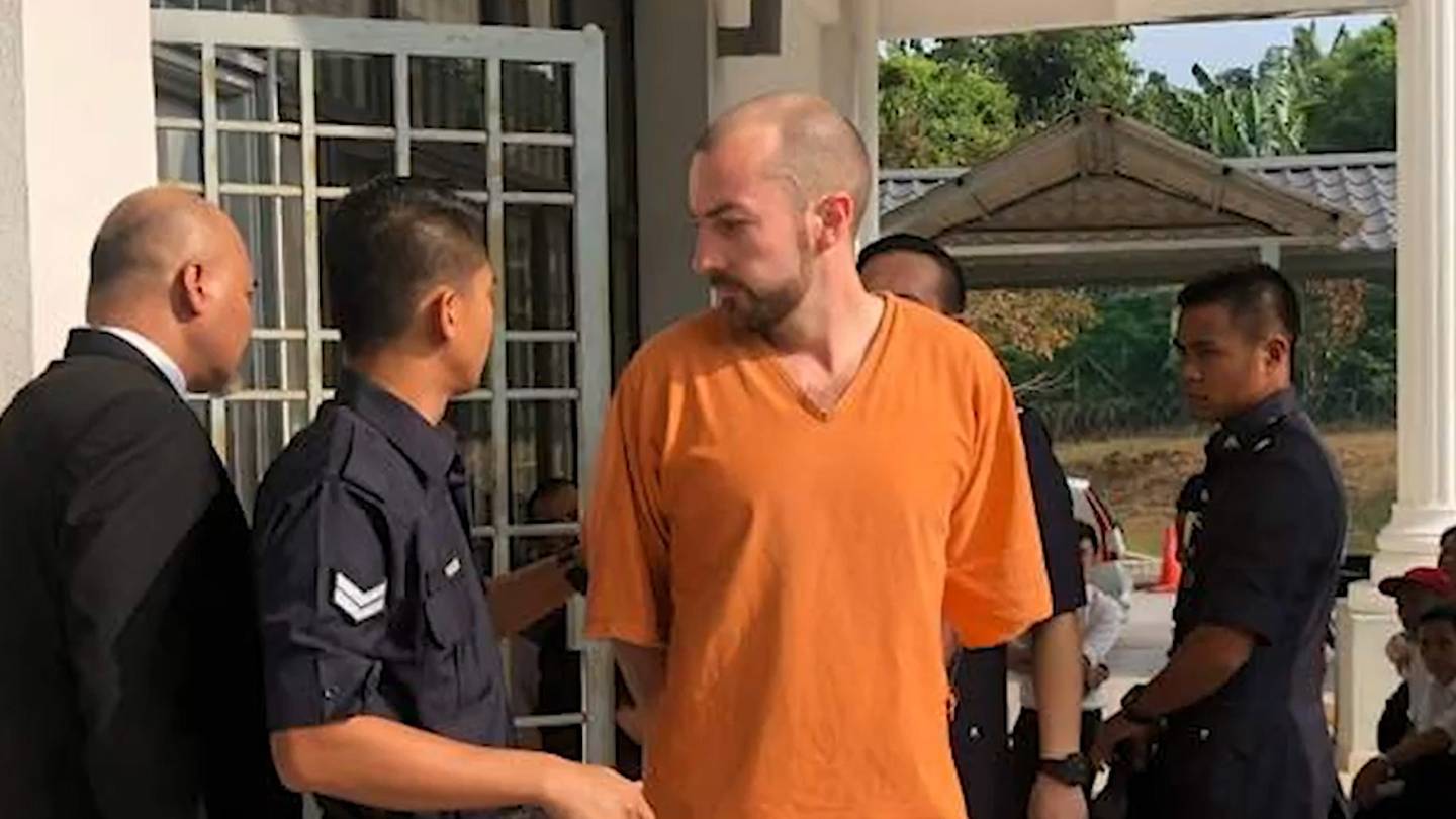 Harry Cranwell was arrested at Kuala Lumpur airport transit. Photo: Via NZME