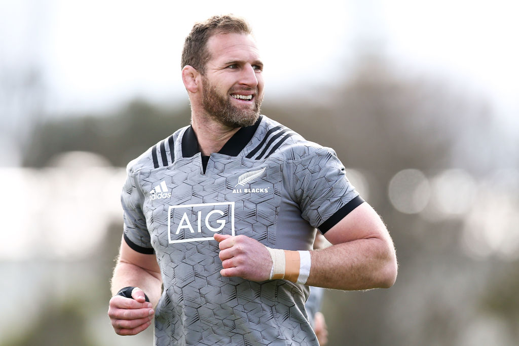 Kieran Read will skipper the All Blacks against South Africa in Pretoria this weekend. Photo: Getty