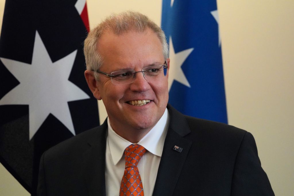 Australian Prime Minister Scott Morrison. Photo: Getty