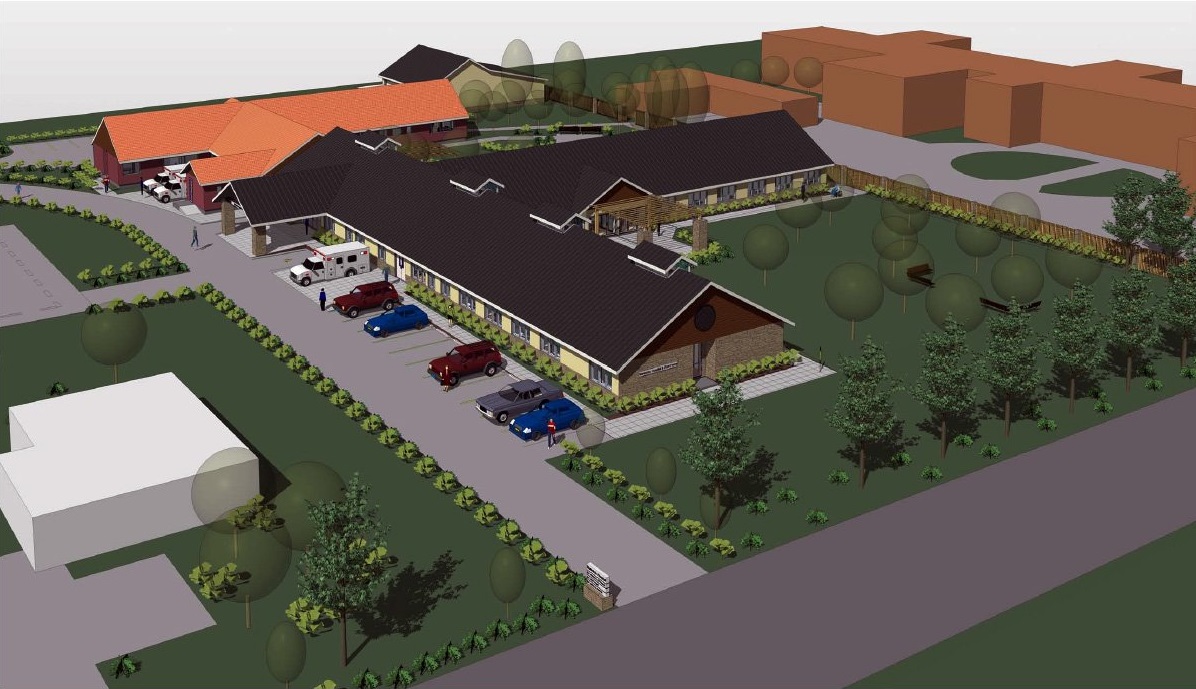 Concept drawings for the $5 million Maniototo health facility development in Ranfurly, which will...