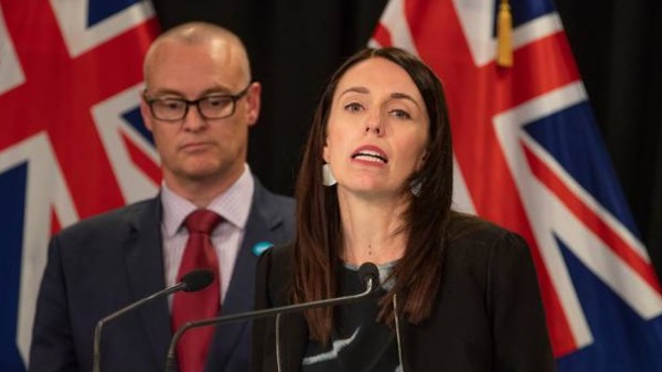 Prime Minister Jacinda Ardern and Health Minister David Clark. Photo: NZ Herald