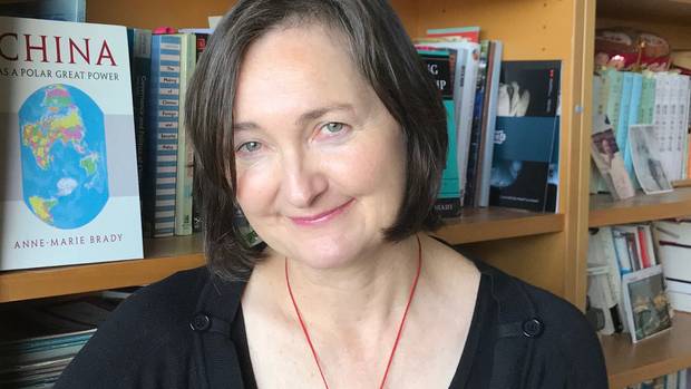 Anne-Marie Brady, professor at the University of Canterbury. Photo: Supplied