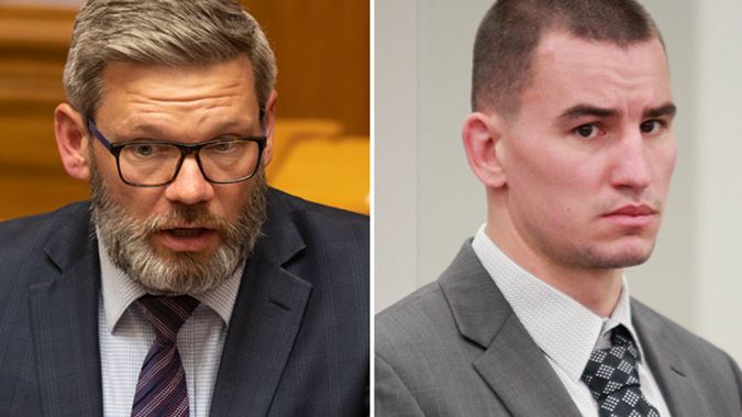 Immigration Minister Iain-Lees Galloway (left) and Karel Sroubek.Photo: NZME