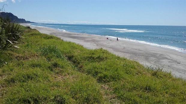 The 18-month-old baby was plucked from the sea at Matata Beach. Photo: NZME