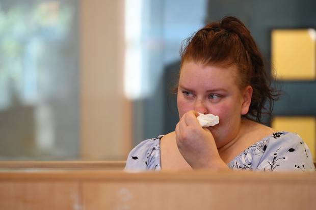 An emotional Monika Kelly was supported today in court by her family. Photo: NZME