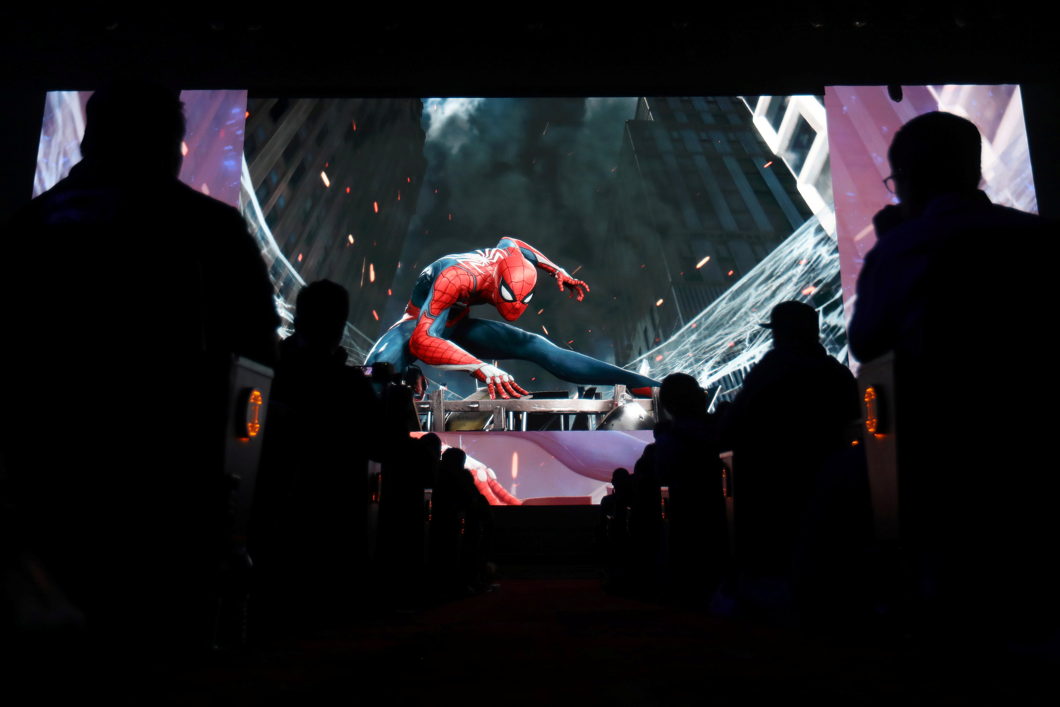 Sony unveiled its new Spider-man game. Photo: Reuters