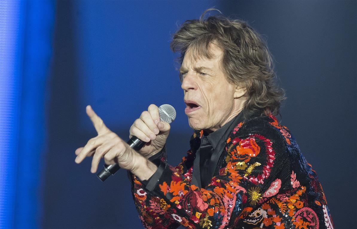 Mick Jagger performs with the Rolling Stones in France in 2017. Photo: AP