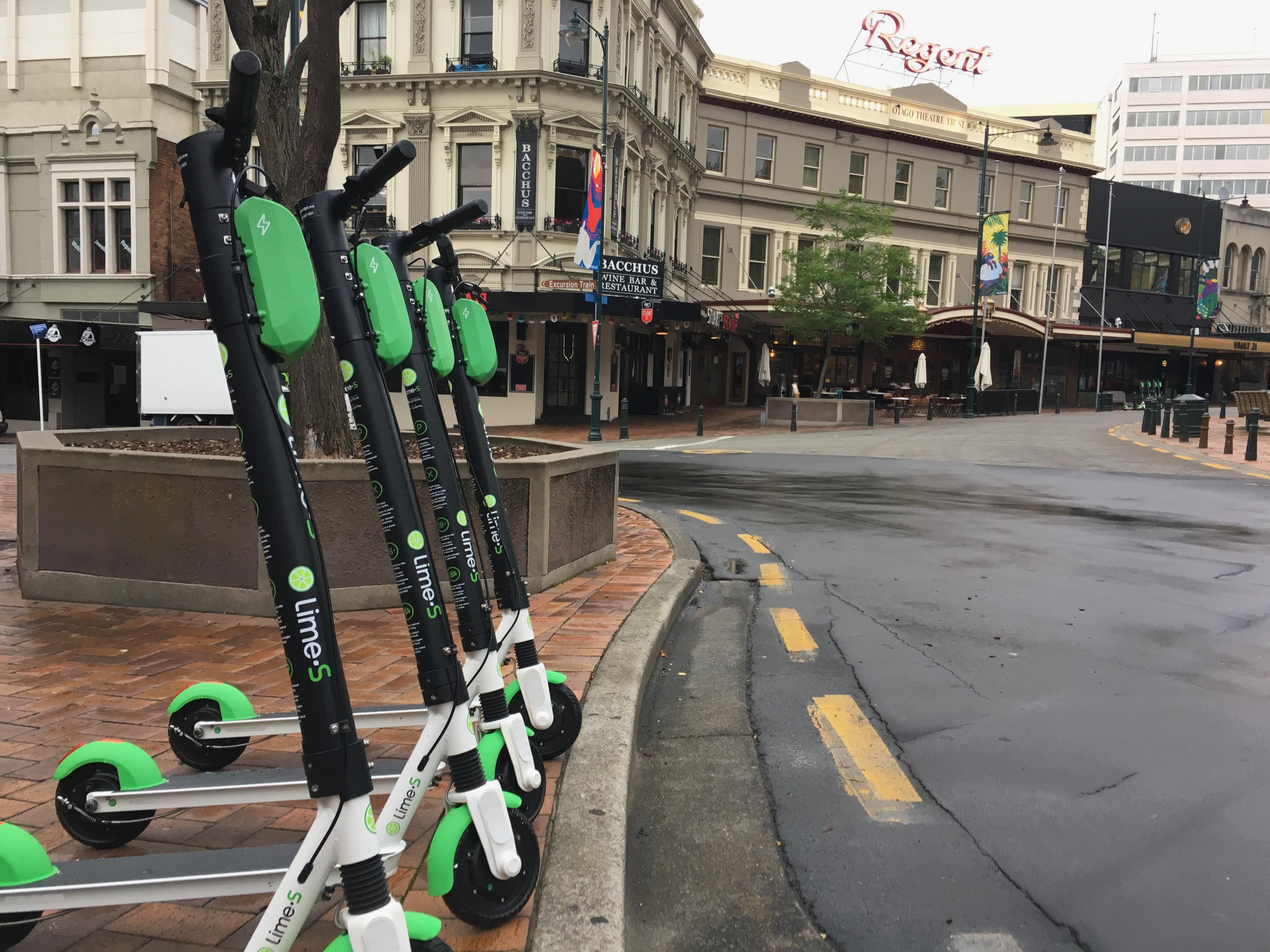 Juicers earn $7 per scooter, with a cap of 10 at any one time before they can take go out and...