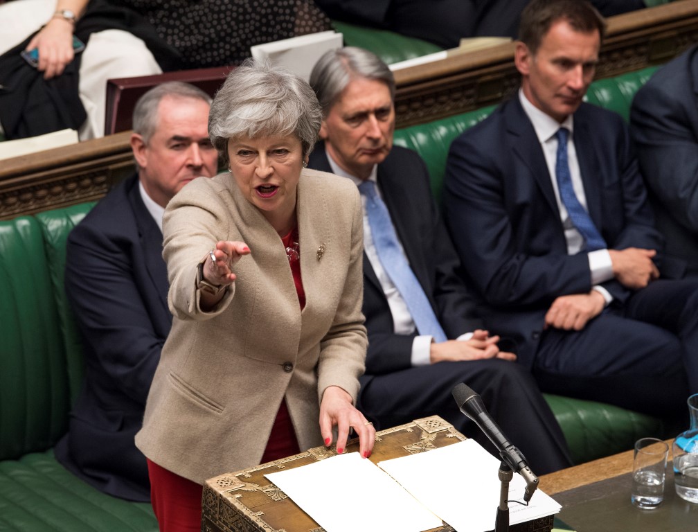 Britain's Prime Minister Theresa May. Photo: AP 