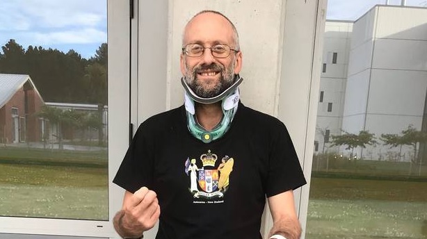 Ian Hunt fainted and fell after popping outside on to a hut veranda "to take a leak". Photo:...