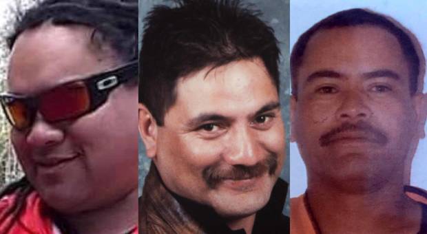 Haki Hiha, David Epairama and Dudley Soul Raroa were killed in the crash. Photos: NZME files