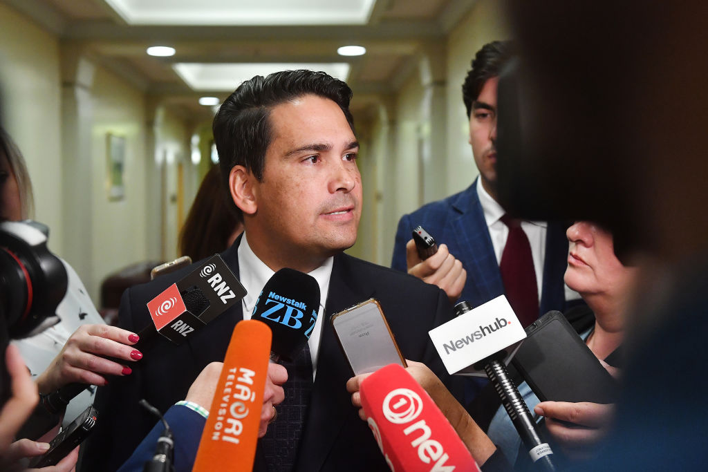 National leader Simon Bridges. Photo: Getty