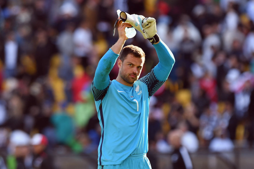 Stefan Marinovic in action for the All Whites. Photo: Getty
