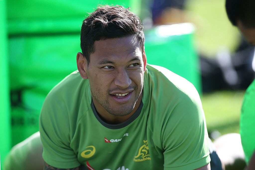 Israel Folau. Photo: Getty Images