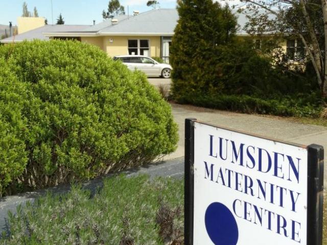 Lumsden Maternity Centre. Photo: ODT files 