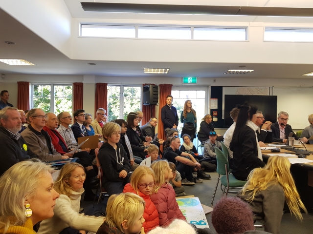 Queenstown Lakes District Council passed a motion to declare a climate emergency by a vote of 7-4. Photo: Paul Taylor Queenstown Lakes District Council passed a motion to declare a climate emergency by a vote of 7-4. Photo: Paul Taylor