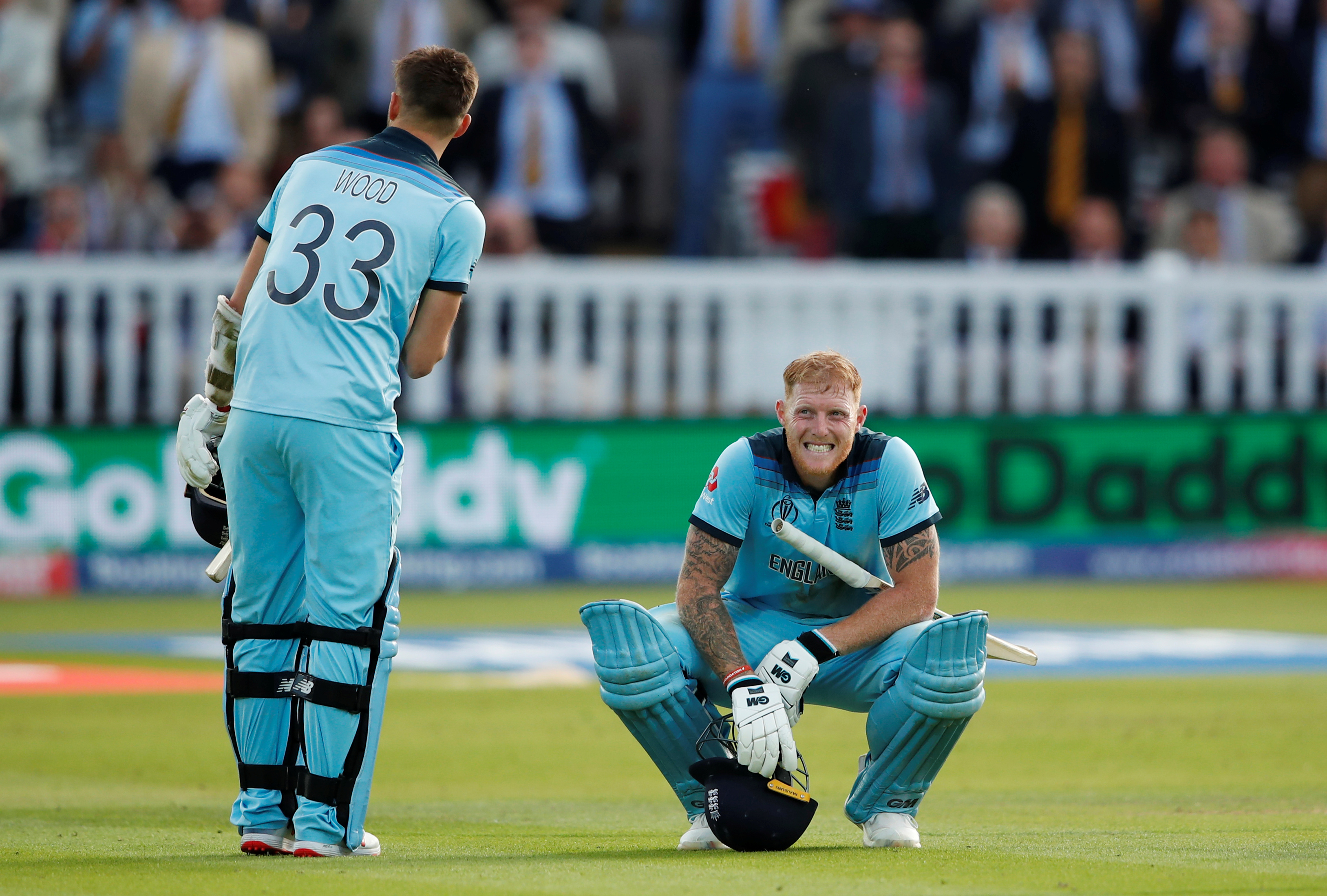 England's Ben Stokes reacts. Photo: Reuters