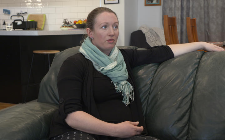 Mum Lana, who had to give birth in the Lumsden carpark. Photo: RNZ